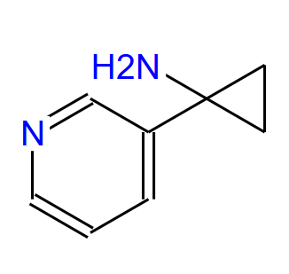 503417-38-7；1-吡啶-3-基环丙基胺；1-PYRIDIN-3-YL-CYCLOPROPYLAMINE