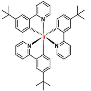 474948-23-7，三(2-(3-叔丁基苯基)吡啶)合铱，fac-Ir(3-tBu-ppy)3