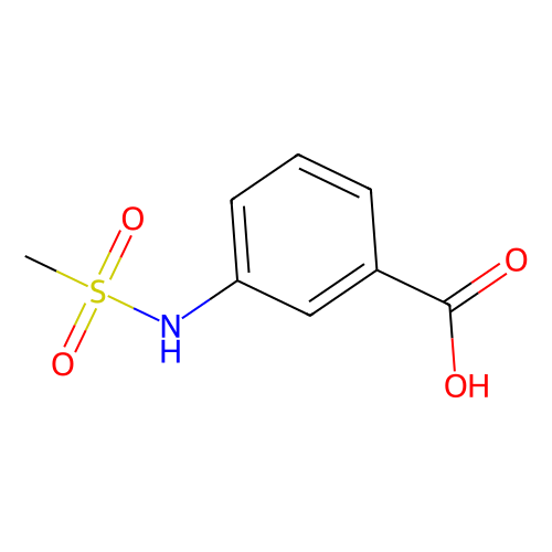 aladdin 阿拉丁 M183429 3-(甲磺酰基氨基)苯甲酸 28547-13-9 ≥98%