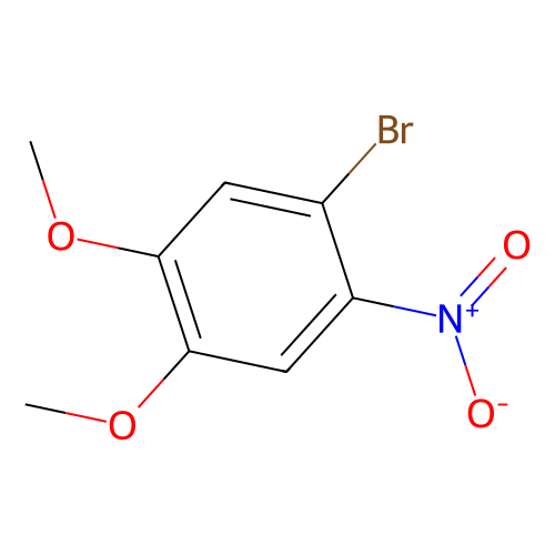 aladdin 阿拉丁 B170684 1-溴-4,5-二甲氧基-2-硝基苯 51072-66-3 ≥97%