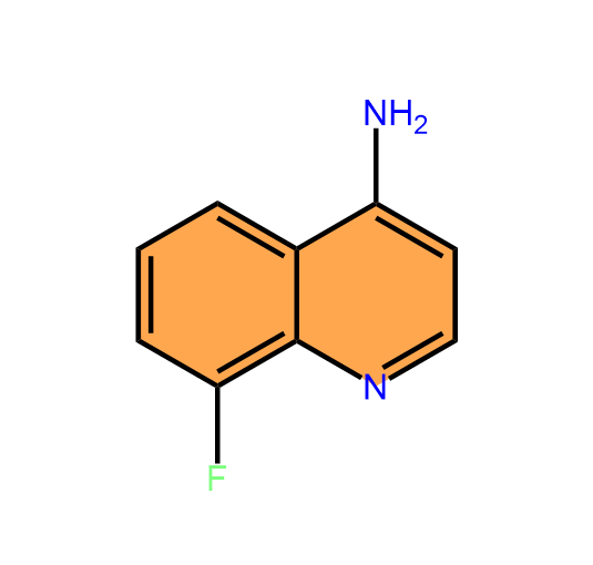 8-氟喹啉-4-胺
