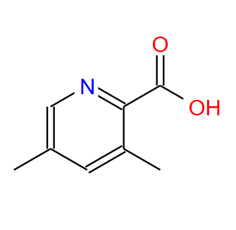 4733-68-0；3,5-二甲基吡啶-2-甲酸；2-Pyridinecarboxylicacid,3,5-dimethyl-(9CI)