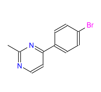 499785-50-1；4-(4-溴苯基)-2-甲基嘧啶；4-(4-BROMOPHENYL)-2-METHYLPYRIMIDINE