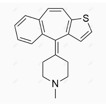 酮替芬EP杂质A  4673-38-5
