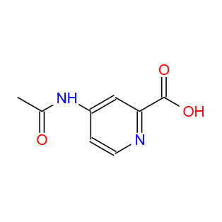 84487-16-1；4-乙酰氨基吡啶-2-甲酸；2-Pyridinecarboxylic acid,4-(acetylamino)-