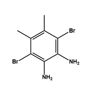 3,6-二溴-4,5-二甲基-1,2-苯二胺