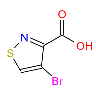 4-溴异噻唑-3-甲酸    4-Bromoisothiazole-3-carboxylic Acid    4576-88-9