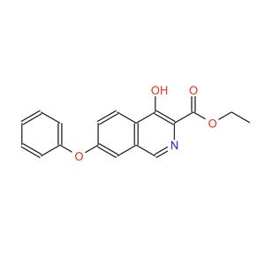808116-52-1，4-羟基-1-甲基-7-苯氧基异喹啉-3-甲酸乙酯 