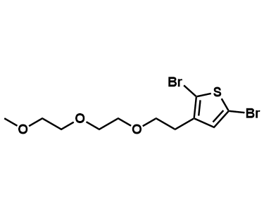 2,5-二溴-3-(2-(2-(2-甲氧基乙氧基)乙氧基)乙基)噻吩