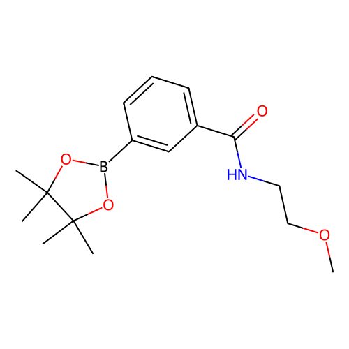 aladdin 阿拉丁 M179247 3-(2-甲氧基乙基氨基羰基)苯硼酸频哪酯 1073353-64-6 ≥98%