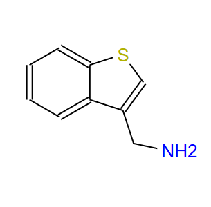 40615-04-1；3-氨甲基苯并噻吩；3-Aminomethylbenzo[b]thiophene