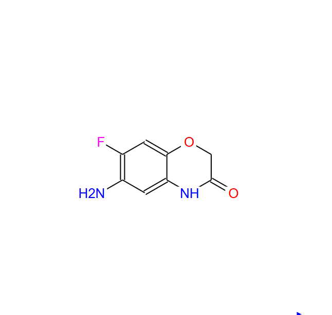 7-氟-6-氨基-2H-1,4-苯并恶嗪-3(4H)-酮