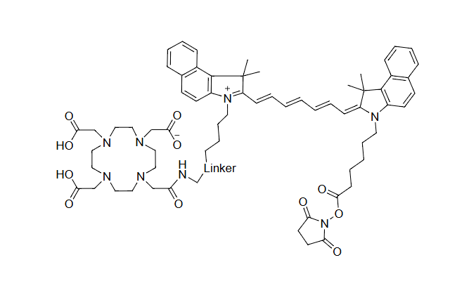 吲哚菁绿-DOTA 琥珀酰亚胺酯，ICG-DOTA Succinimidyl Ester；Indocyanine green-DOTA Succinimidyl Ester