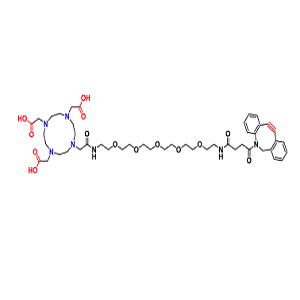 DOTA-PEG5-DBCO，DOTA-五聚乙二醇-二苯并环辛炔