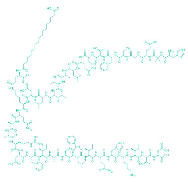 双重激动剂多肽Dapiglutide；达匹鲁肽；达普鲁肽/2296814-85-0/Dapiglutide
