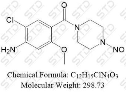 甲氧氯普胺杂质61 (N-亚硝基甲氧氯普胺杂质58)