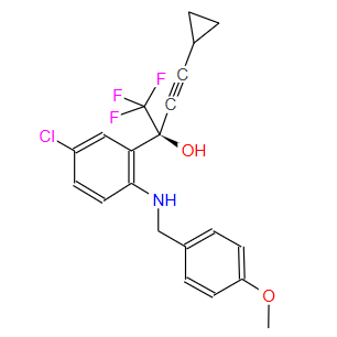 (S)-5-氯-alpha-(环丙基乙炔基)-2-[((4-甲氧基苯基)甲基)氨基]-alpha-(三氟甲基)苯甲醇