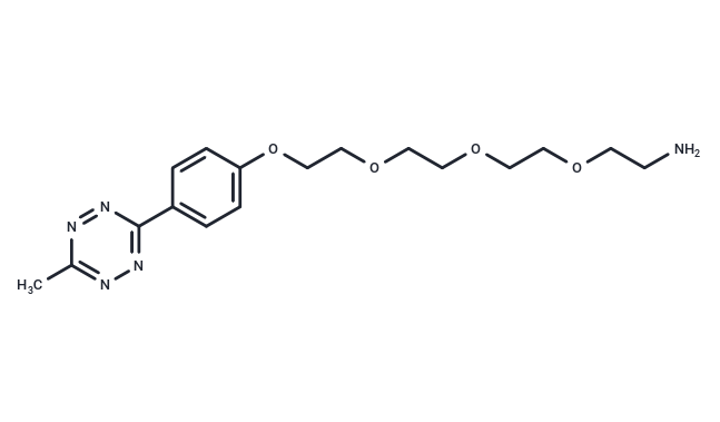 1802908-05-9，Methyltetrazine-PEG4-amine，甲基四嗪-四聚乙二醇-胺