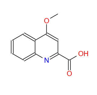 15733-83-2；4-甲氧基-2-羧酸喹啉；4-METHOXY-2-QUINOLINECARBOXYLIC ACID