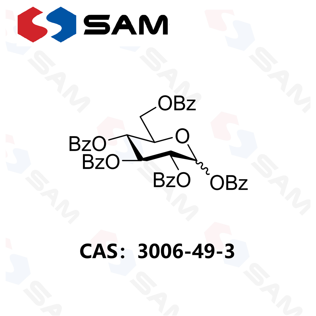 1,2,3,4,6-五-O-苯甲酰基-D-吡喃葡萄糖