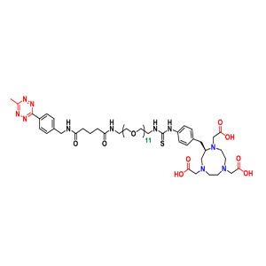 MeTz-PEG11-NOTA，甲基四嗪-十一聚乙二醇-NOTA