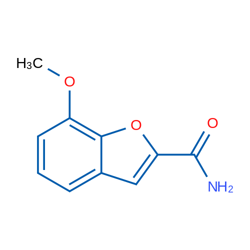 7-甲氧基苯并呋喃-2-甲酰胺 