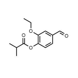 2-乙氧基-4-甲酰基苯基异丁酸酯；188417-26-7