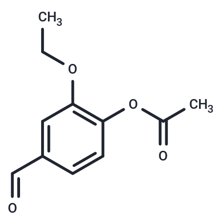 2-乙氧基-4-甲酰基苯基乙酸酯；72207-94-4