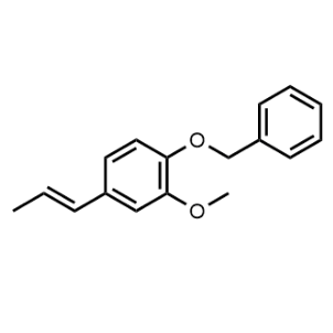 1-(苄氧基)-2-甲氧基-4-(1-丙烯基)苯；120-11-6