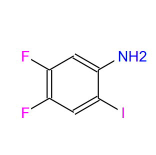 847685-01-2;2-碘-4,5-二氟苯胺;2-Iodo-4,5-Difluoroaniline