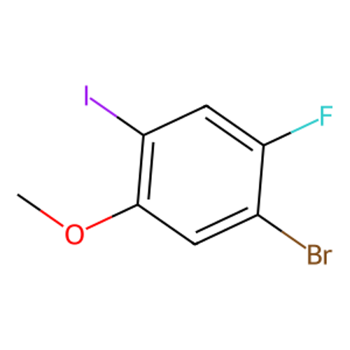 1-溴-2-氟-4-碘-5-甲氧基苯