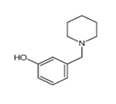 3-(1-哌啶基甲基)苯酚  73279-04-6