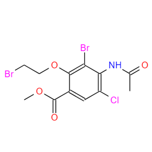 748788-39-8，4-(乙酰氨基)-3-溴-2-(2-溴乙氧基)-5-氯苯甲酸甲酯 