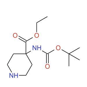 956460-98-3，4-((叔丁氧基羰基)氨基)哌啶-4-羧酸乙酯 