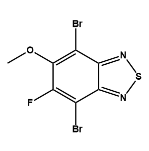 4,7-二溴-5-氟-6-甲氧基苯并[c][1,2,5]噻二唑