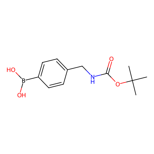 aladdin 阿拉丁 I170567 4-(叔-丁氧羰基氨基甲基)苯基硼酸(含有数量不等的酸酐) 489446-42-6 ≥96%