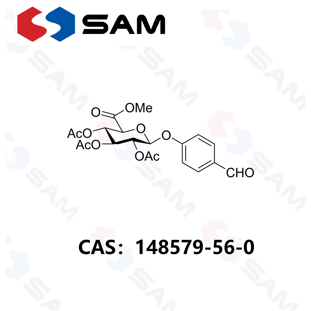4-甲酰基苯基 2,3,4-三-O-乙酰基-β-D-吡喃葡萄糖醛酸甲酯