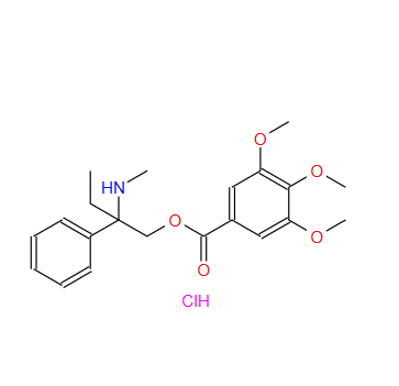 294882-33-0；2-(甲基氨基)-2-苯基丁基3,4,5-三甲氧基苯甲酸盐酸盐