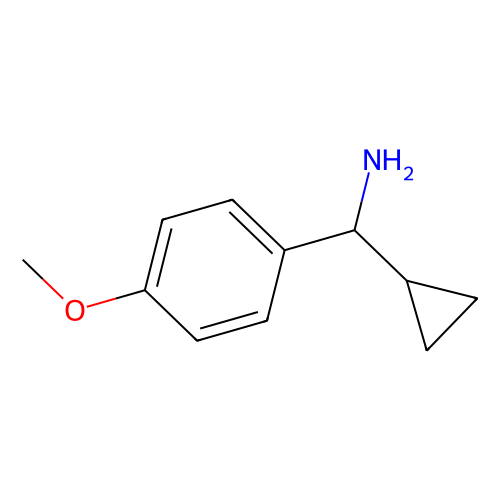 aladdin 阿拉丁 C185115 1-环丙基-1-(4-甲氧基苯基)甲胺 54398-65-1 ≥95%