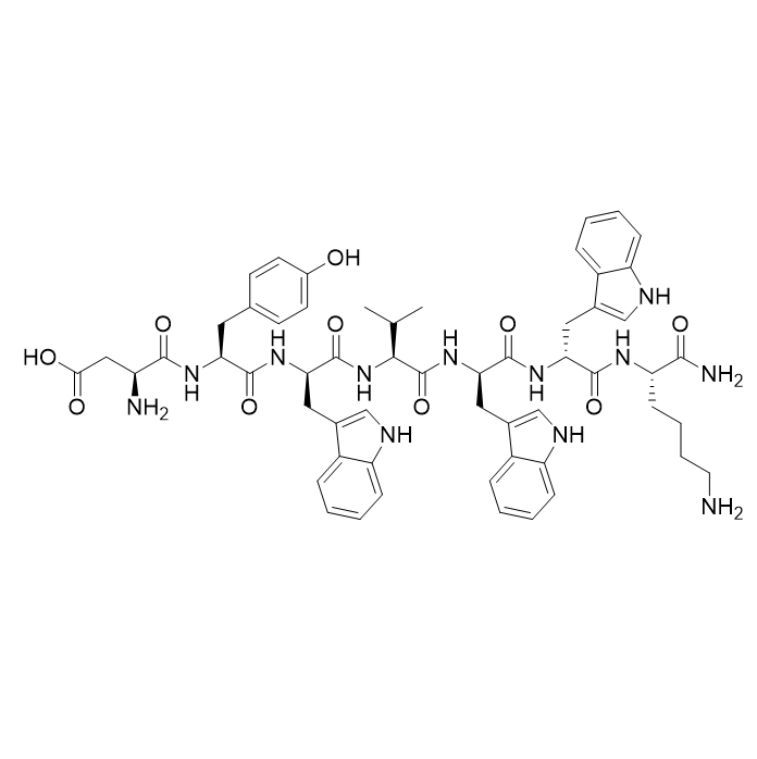 135306-85-3，5-Tyr-6,8,9-Trp-10-Lys-神经激肽A(4-10)，(Tyr5,D-Trp6.8.9,Lys-NH1)-Neurokinin A (4-10)，杭州固拓生物多肽物美价廉