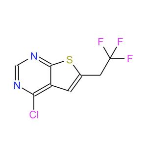 1628317-85-0、4-氯-6-(2,2,2-三氟乙基)噻吩并[2,3-D]嘧啶 