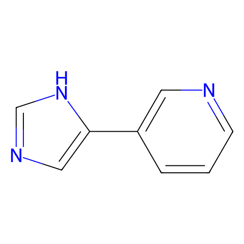 aladdin 阿拉丁 H193700 3-(1H-咪唑-4-基)吡啶 51746-85-1 ≥95%