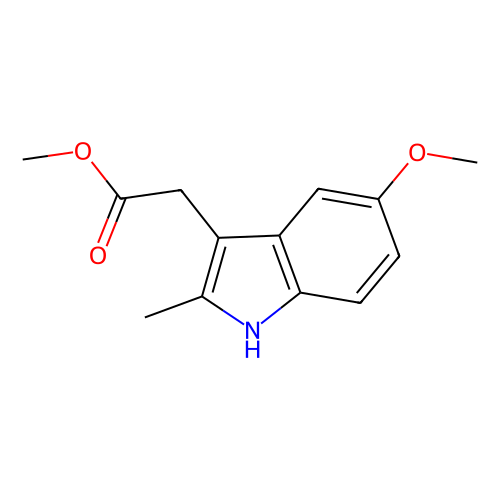 aladdin 阿拉丁 M194932 5-甲氧基-2-甲基-3-吲哚乙酸甲酯 7588-36-5 ≥97%