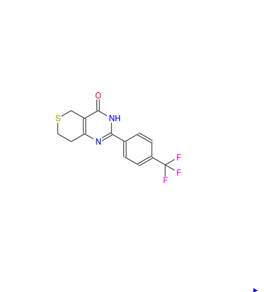 3,5,7,8-四氢-2-[4-(三氟甲基)苯基]-4H-噻喃并[4,3-D]嘧啶-4-酮