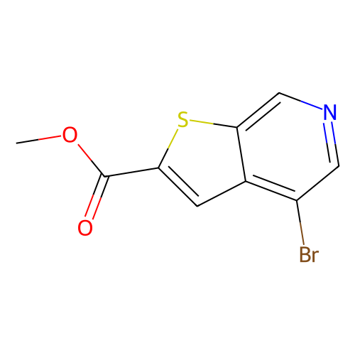 aladdin 阿拉丁 M174274 4-溴噻吩并[2,3-C]吡啶-2-羧酸甲酯 145325-40-2 ≥97%