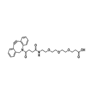 2754384-59-1，DBCO-PEG3-acid，二苯并环辛炔-三聚乙二醇-酸