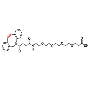 1537170-85-6，DBCO-PEG4-acid，二苯并环辛炔-四聚乙二醇-羧酸