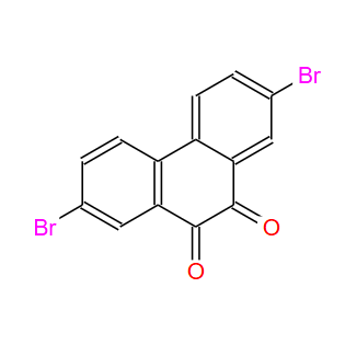 84405-44-7；2,7-二溴菲醌；2,7-Dibromo-9,10-phenanthrenedione