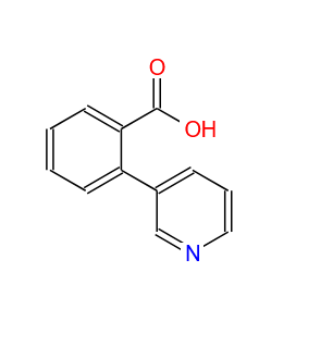 2-(3-吡啶)苯甲酸  2-(Pyridin-3-yl)benzoic acid  134363-45-4