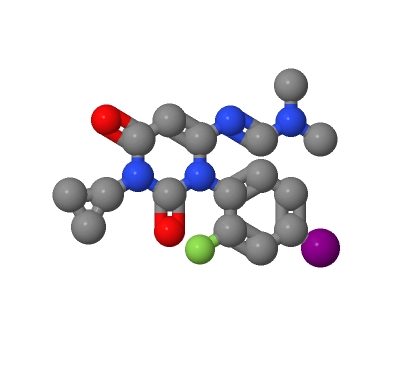 (E)-N' - (1-环丙基-3-(2-氟-4-碘苯基)-2,6-二氧代-1,2,3,6-四氢嘧啶